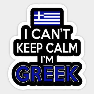 Greek Sticker